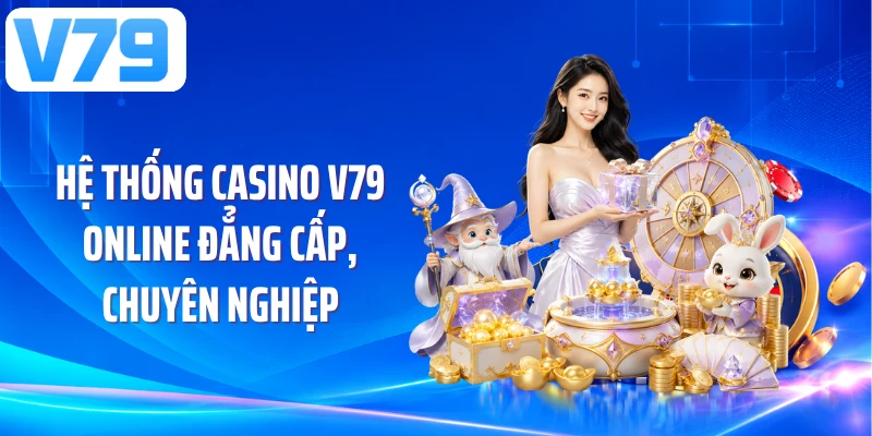 Hệ thống casino V79 online đẳng cấp, chuyên nghiệp